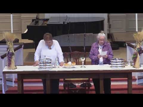 Sunday morning worship service