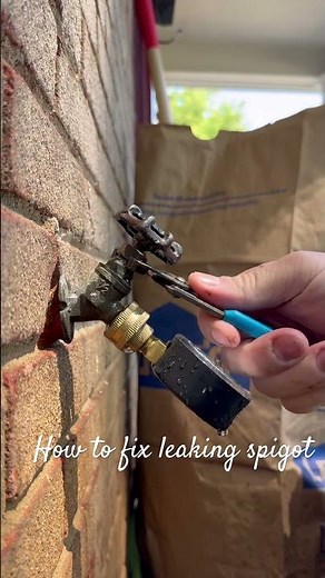 Stop This Spigot Leak in 25 Seconds 💧 (Most Homeowners Miss This!)