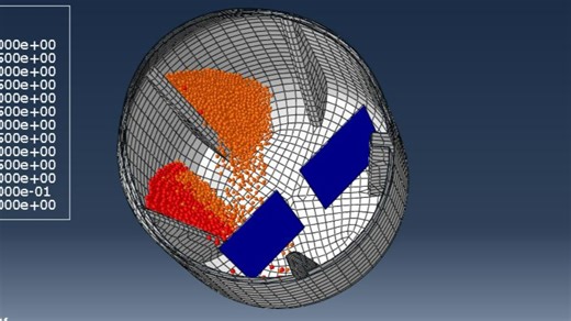Abaqus搅拌DEM方法