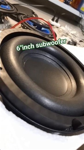 6 inch subwoofer speaker #subwoofer#bass#sound#audio