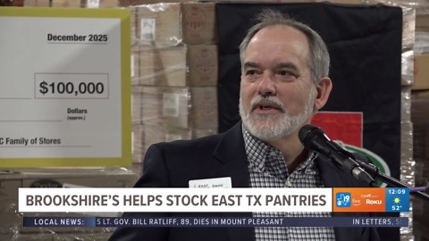 Brookshire Grocery Co. helps stock East Texas food pantries