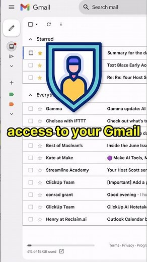 How to Share Your Gmail Account Safely #shorts
