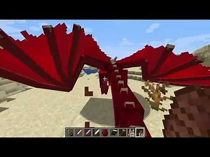 Minecraft Ice and fire Dragons mod review für die 1.16.5