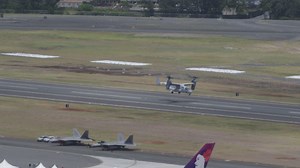 2022 Kaneohe Bay Air Show: MV-22 Osprey Aerial Capability Showcase