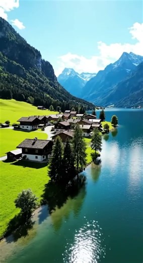 “Most Beautiful Village View in Europe 🌿✨”