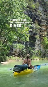 40K views · 1K reactions | We Kayak Camped the Buffalo National River 3 Days. 24 Miles. One river that never lets you come back the same. We launched into the Buffalo National River with everything we needed in our kayaks. From gravel bar campsites to sudden storms, this trip had it all. Ready to disappear into the Ozarks for a while? | Cody & Kellie | Facebook