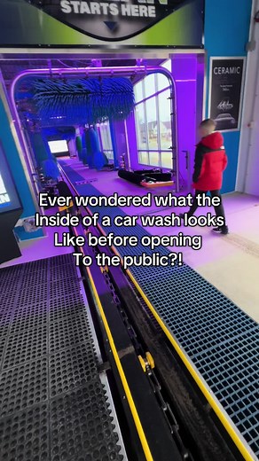 Inside a Brand New Car Wash Before Opening