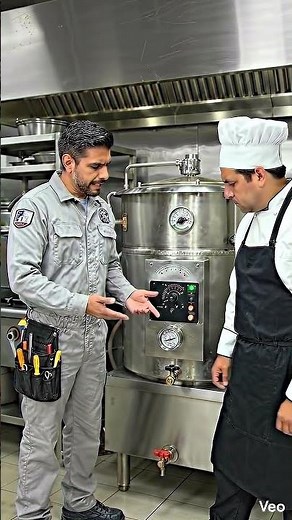 The most common failure in industrial cooking kettles!
