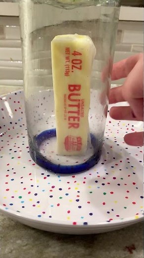 How to Soften Butter with A Glass Life Hack