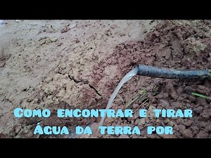 see how to do the research and dig a horizontal well for water by gravity