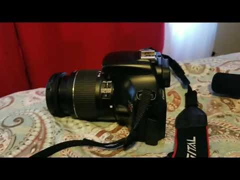 EXTERNAL MICROPHONE AND ADAPTER WIRE ON A ( REBEL T3 CAMERA REVIEW ) CANNON