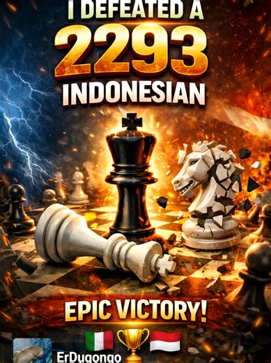 Epic Chess Victory Over 2293 Rating