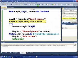 Программа Visual Basic Net