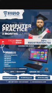 1.8K views · 22 reactions | ⏰ FINAL DAY ⏰ Have you registered for Computer Practice yet? Don’t miss out – registration closes TODAY, 30 Sept 2025. Registration: R400 (was R800) Full course fee: R2 800 | R700 per month  Contact us on 081 407 3649 / 069 528 8884 to secure your spot now. #SiluloTechnologies #LastDay #ComputerSkills | Silulo Training | Facebook