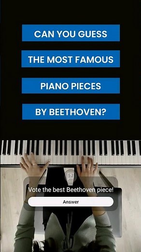 Beethoven's most famous piano music