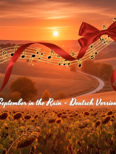 September in the Rain - Merzeli Deutsch Cover