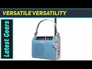 Sangean Compact Portable AM/FM Radio: Your Best On-the-Go Audio Companion!