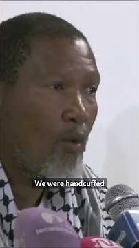 Mandla Mandela: 'We were handcuffed with cable ties tied tightly behind our backs' - BBC Africa