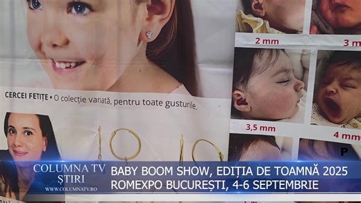 👶🎉 Baby Boom Show – ediția de toamnă continuă la Romexpo! Cel mai mare târg din România dedicat copiilor și viitorilor părinți și-a deschis porțile ieri și te așteaptă până duminică, 7 septembrie, în Pavilionul B1! 🍼 Reduceri spectaculoase, peste 400 de branduri, lansări în premieră, cursuri gratuite și zone de joacă pentru cei mici – toate într-un singur loc! 🎥 Vezi mai multe în știrea noastră TV și vino să descoperi Baby Boom Show, o experiență completă pentru întreaga familie! 📍 Romexpo,