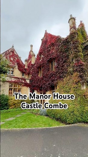 Experience the breathtaking beauty of Autumn in Castle Combe, Cotswolds #autumn