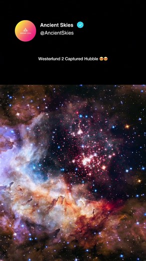 Westerlund 2 in Brilliant Detail #shorts