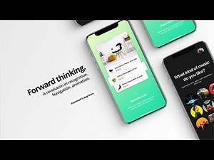 iPhone X Mockup App Promo Video - After Effects Template