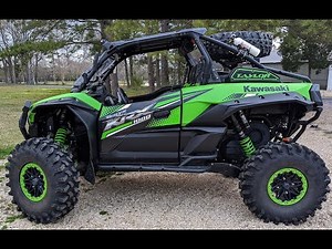 Kawasaki KRX 1000 RCOR tender springs, Full Access front/rear shock braces & crossover rings- Part 1