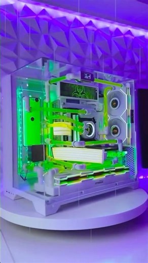 Clean Gaming Setup #pcbuild #gamingsetup #pc #pcsetup #gamingpc