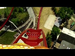 Diamondback Front Seat [POV] Kings Island HD video Cincinnati OH