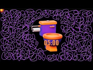 5 Minute Timer Bomb Toilet with a Twist!