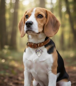 Personalized Resin Dog Tag - First Name And/or Phone Number Made in France. Heart Shape. Rhinestone Model. - Etsy