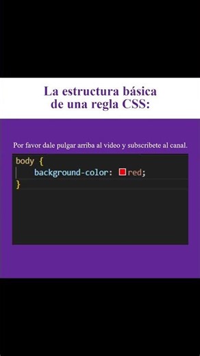 La estructura básica de una regla CSS (AJTekniko)