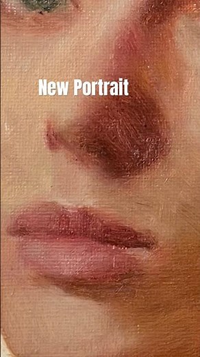 Alla prima Oil Portrait 1.5 hours of painting