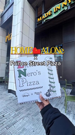 Home Alone this holiday? Try the crust you can trust🍕 Disney Canada is bringing Little Nero’s Pizza to life and Prince St. Pizza is in on the magic! Dec 10–17: exclusive Little Nero’s boxes, menu nods to the film, and the star item: The Lovely Cheese Pizza, just for you! Plus, full Lovely Cheese Pizza orders come with a free collectible cup and magnet! *While supplies last | Disney CA