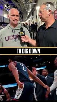 Dan Hurley previews what UConn MUST DO to beat Illinois and get to another title game #fyp #viral