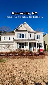1.2K views · 18 reactions | Mooresville, NC Community: Stanford at Langtree Model : Essex II Signature 4-6 Bed | 3.5-5.5 Bath | 3231-4551 Sq. Ft. | 2 Car Garage | 2-3 Story • • • #northcarolinahomes #northcarolinahomesforsale #newhome #northcarolinarealestate #charlotterealestate #charlottehomes | Taylor Morrison | Facebook