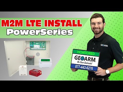M2M MNO2-LTE Cellular Communicator: DSC PowerSeries PC1616/1832/1864 Wiring