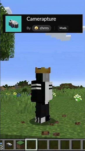 #minecraft #mod camerapture and buildpaste