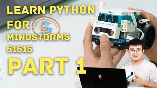 Learn Python for Mindstorms (LEGO 51515) Part 1: Getting Started Tutorial | Jozsef Gulyas