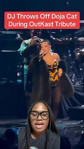 OutKast’s Rock & Roll Hall of Fame induction was a full-circle celebration for Southern hip-hop. 🎤 Inducted by Donald Glover, Big Boi and André 3000 reflected on their Atlanta roots as stars like Tyler the Creator, Janelle Monáe, and Doja Cat hit the stage to honor them. Doja’s “Ms. Jackson” performance had the crowd hyped—until the DJ’s constant talking and ad-libs threw off her rhythm mid-set. Still, it was a powerful tribute to one of music’s most iconic duos. #Outkast #DojaCat #rockandrollh