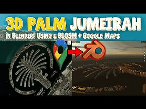 Blosm Add-on: Build Realistic Cities in Blender Using 🌍 OpenStreetMap