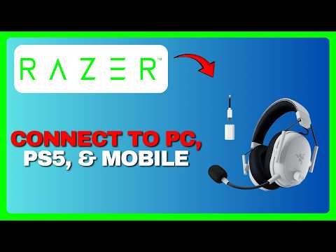 How To Connect Razer BlackShark V3 Pro To PC, PS5, & Mobile (Full Guide) 2026!