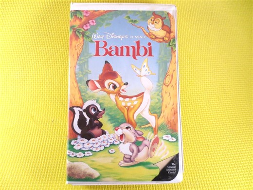 BAMBI, Rare Black Diamond Walt Disney VHS, Classic Kids Movie - Etsy UK