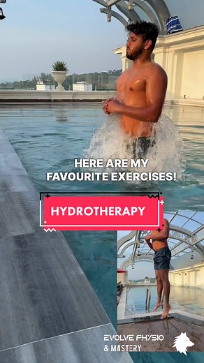 Hydrotherapy is a great way to restore range of movement and rebuild strength after a knee or ankle injury! In water, joint compression forces are lower! With appropriate exercises, you may be able to progress quicker through the early stages of rehab! #hydrotherapy #aquatherapy #physio #physiotherapy #kneepain #anklepain #postsurgery #metroboomin #hydroboomin