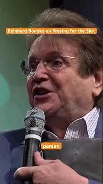 Evangelist Reinhard Bonnke speaks on faith Based Prayer for the Sick