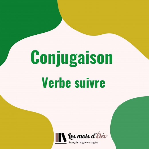 #lesmotsdeleo #conjugaison Bonjour, Je vous propose de découvrir la conjugaison du verbe SUIVRE. ➡️ Je peux par exemple, SUIVRE un cours de français, SUIVRE Les mots d’Eléo, SUIVRE un ami ……. À vous d’écrire 📝 maintenant des phrases avec le verbe SUIVRE dans les commentaires. Bonne journée !😉 #fre#frenchconjugaisonn#conjugatemethodn#conjugazionefrancesen#conjugacionfrancesaa#franzosischekonjugatione#frenchteachera#learnfrenchp#apprenderfrancésp#apprenderefrancesea#franzosichlernenr#parlerfranc