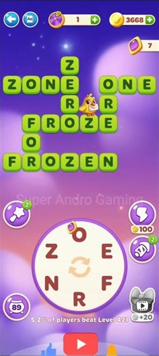 WORD SPELLS 421 #gaming #WordGame #PuzzleGame #BrainTeaser #GamingShorts #YTShorts #shorts #games