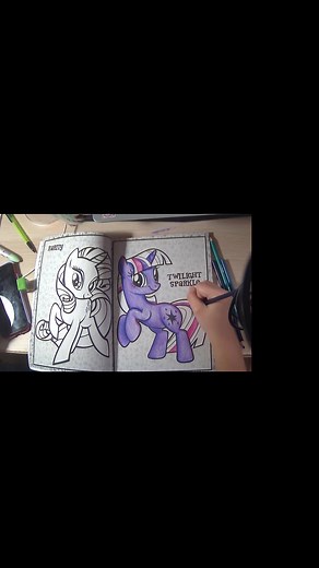 Coloring Twilight Sparkle - My Little Pony Coloring Page