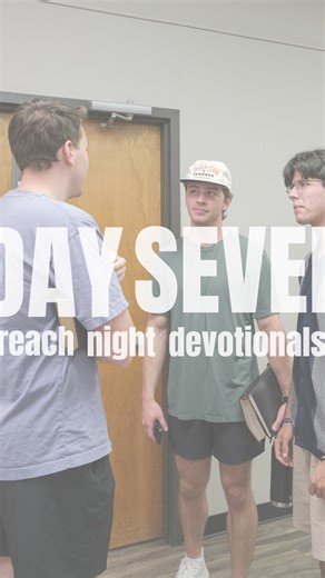Declaration Church College | Day SEVEN of our Reach Night Devotionals! As we wrap up this week of devotionals, Andy encourages us with Titus 3:1-8. Rest in the truth... | Instagram