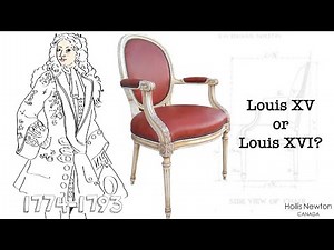 The Difference between Louis XV and Louis XVI style chairs